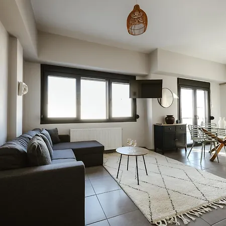 아파트 Penthouse - Sea & Mountain View 볼로스
