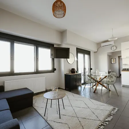 아파트 Penthouse - Sea & Mountain View 볼로스
